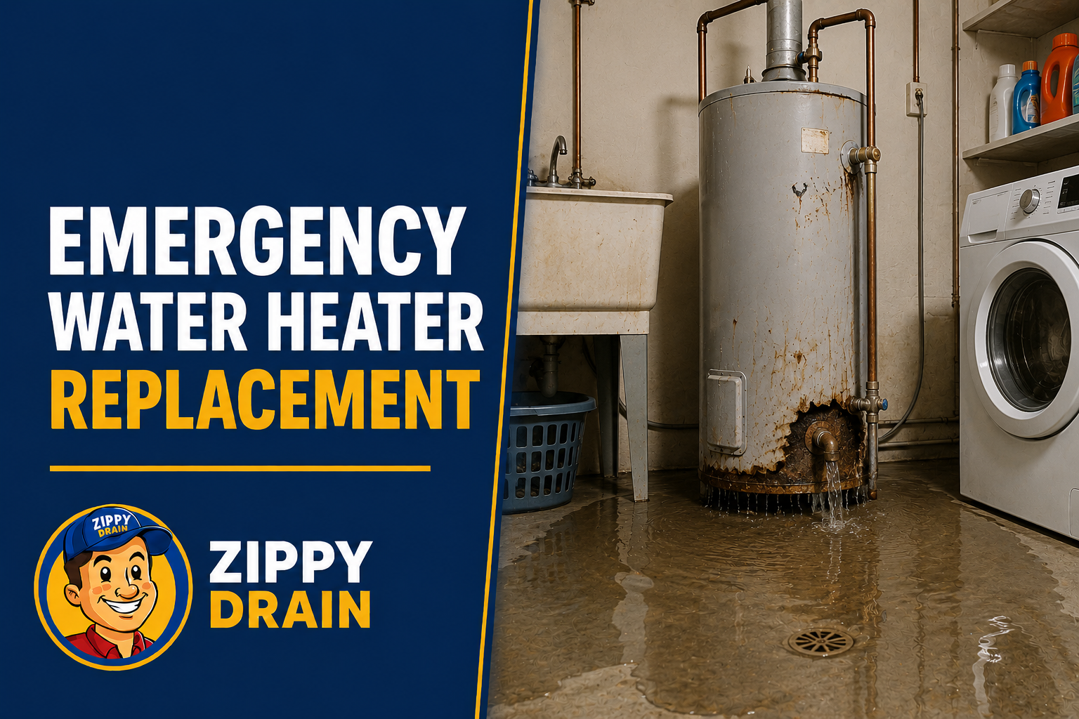 Emergency Water Heater Replacement in Central Iowa