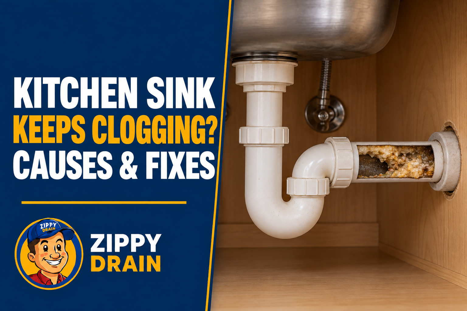 Recurring Kitchen Sink Clogs: Causes and Solutions